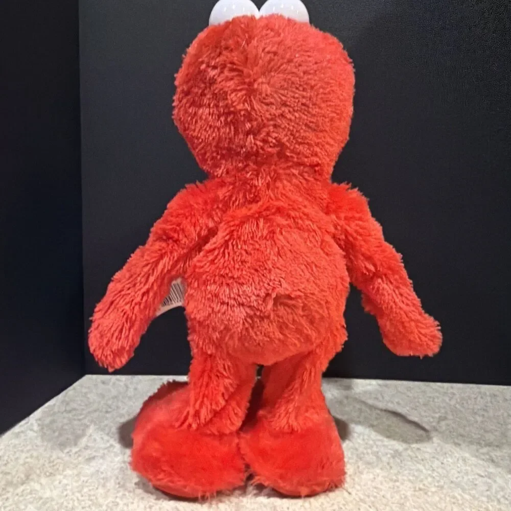 Elmo Slide Dancing Singing Plushie Toy tested- Working NO BOX